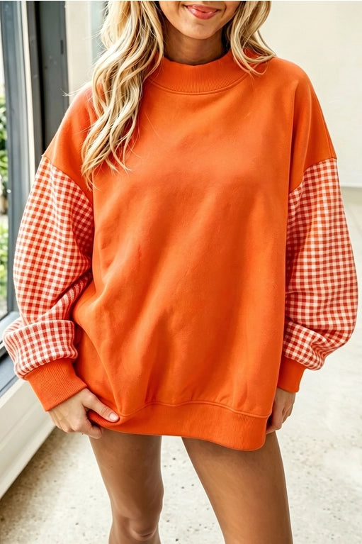 Game Day Mock Neck Sweatshirt