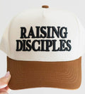 Raising Disciples Unisex Christian Trucker Hat Brown & Black
