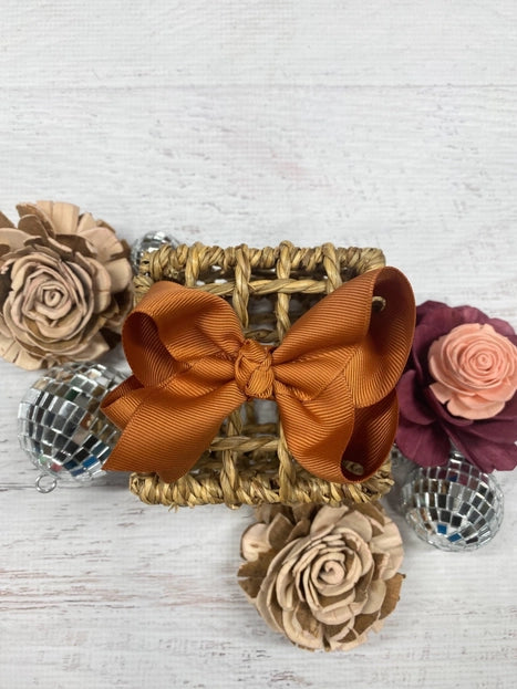 4" Essential Grosgrain Hair Bow | Clip