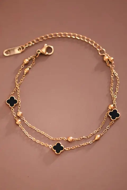 Gold Plated Waterproof Stainless Steel Chain Bracelet