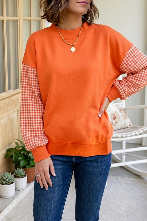 Game Day Mock Neck Sweatshirt