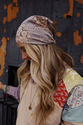 Sarah Floral Lace Headscarf