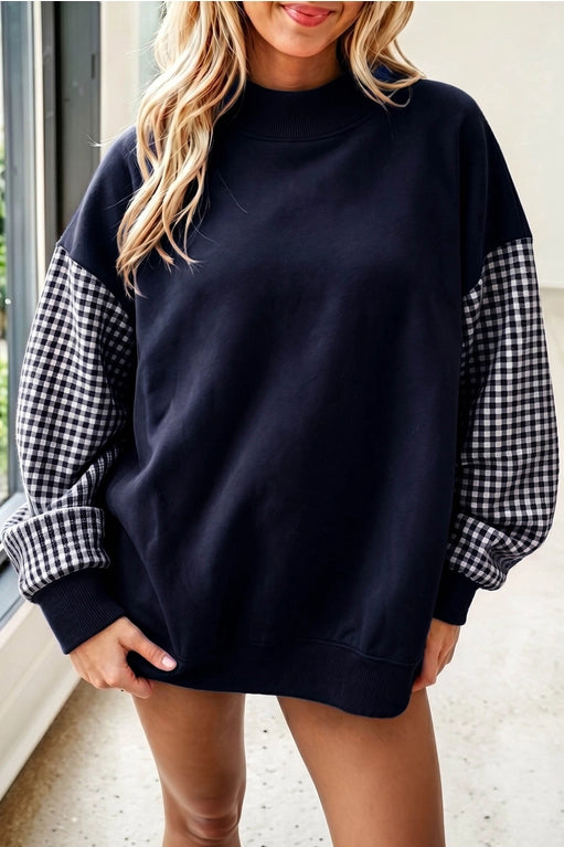 Game Day Mock Neck Sweatshirt