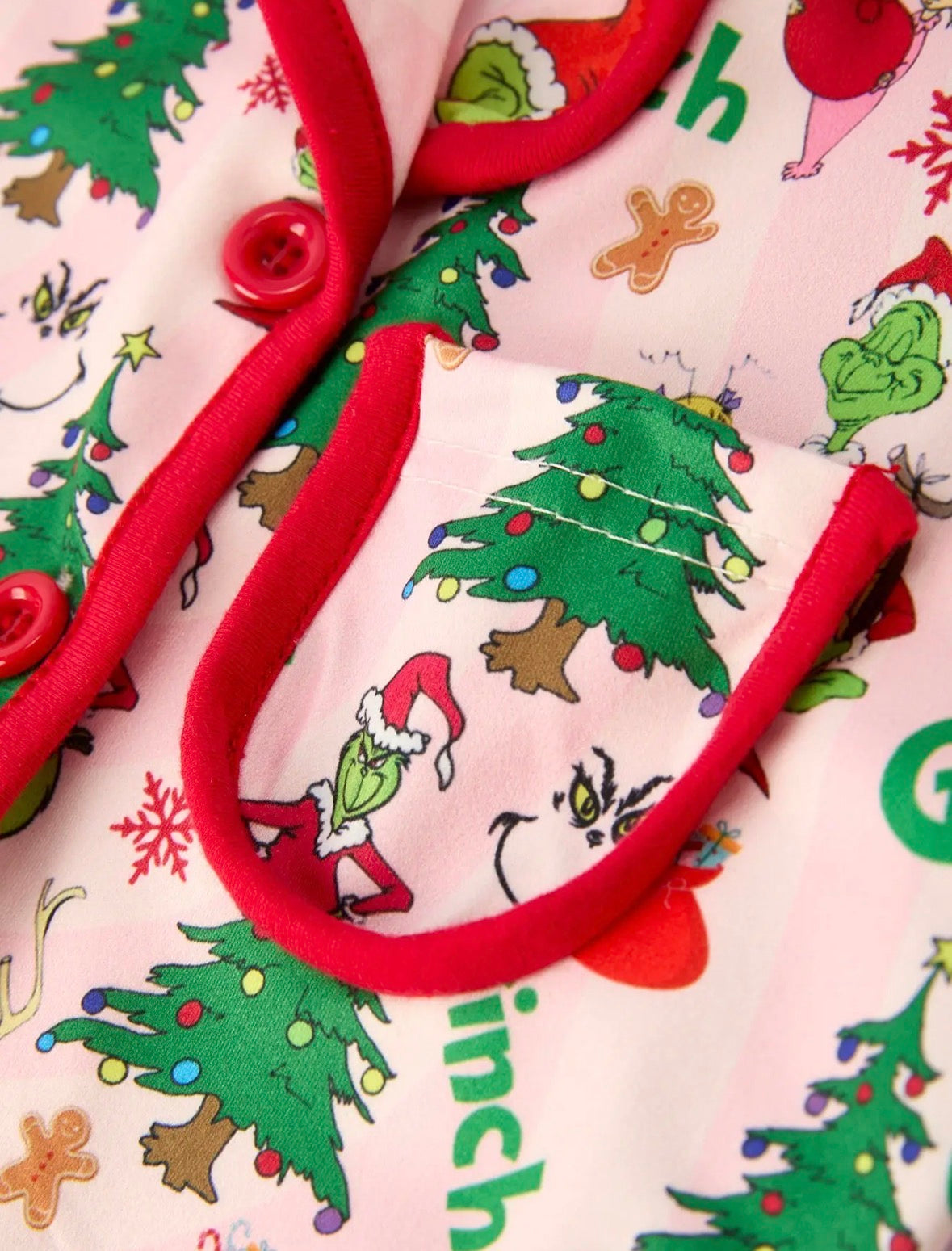 Christmas Tree Character Baby Girls Ruffle Girls Pajamas Set