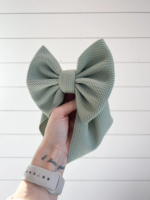 Bullet Bow + Headwrap