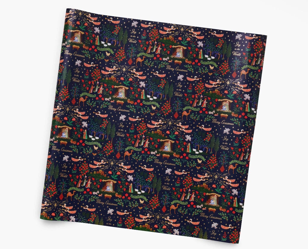 Nativity Wrapping Paper