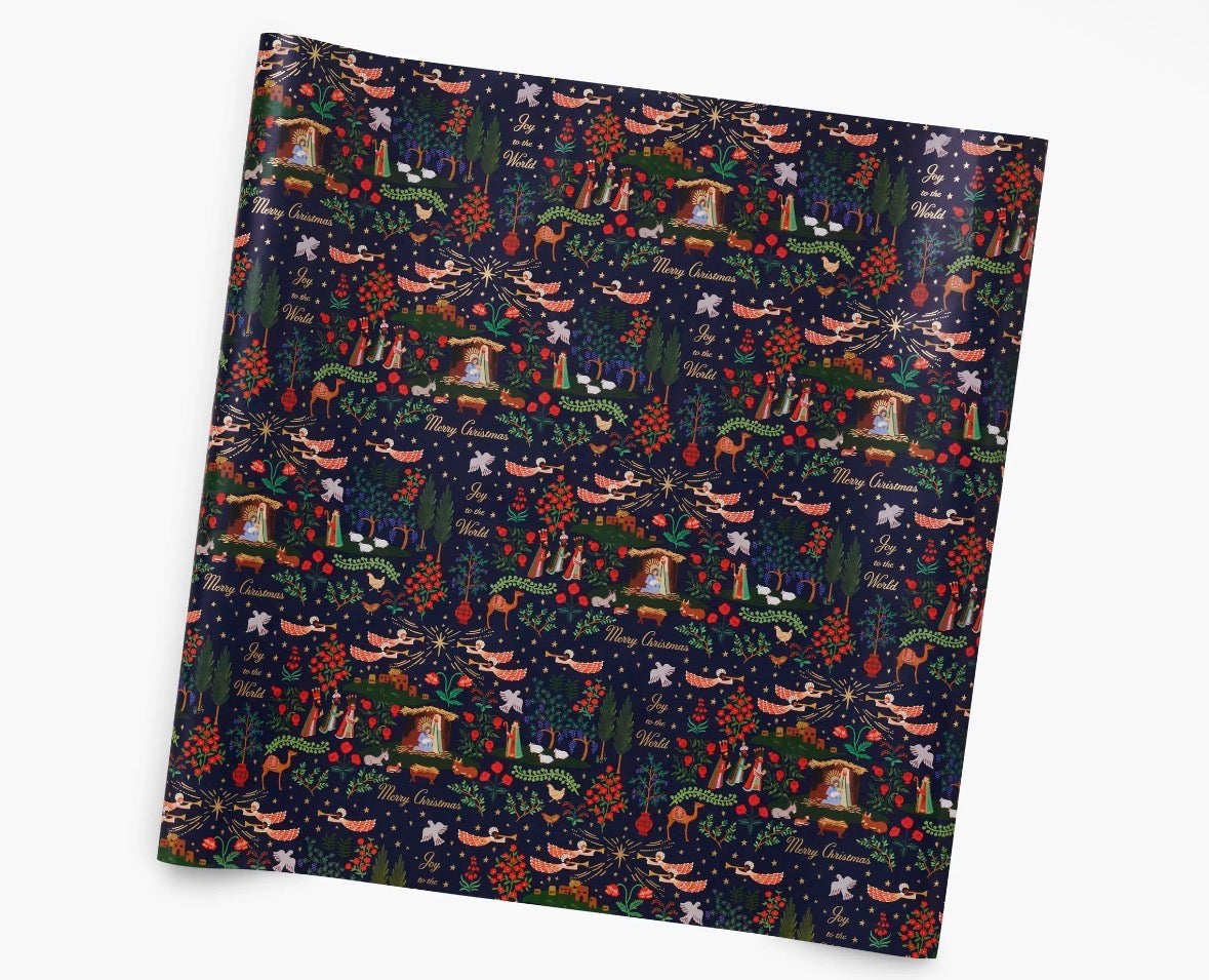 Nativity Wrapping Paper