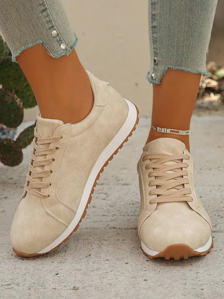 Wren Suede Lace Up Sneakers