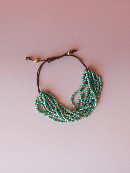 Sea Treasure Bracelet - Turquoise