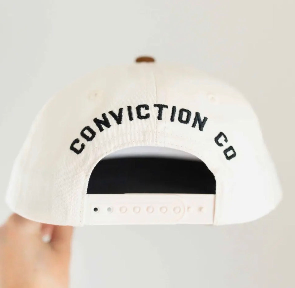 Raising Disciples Unisex Christian Trucker Hat Brown & Black