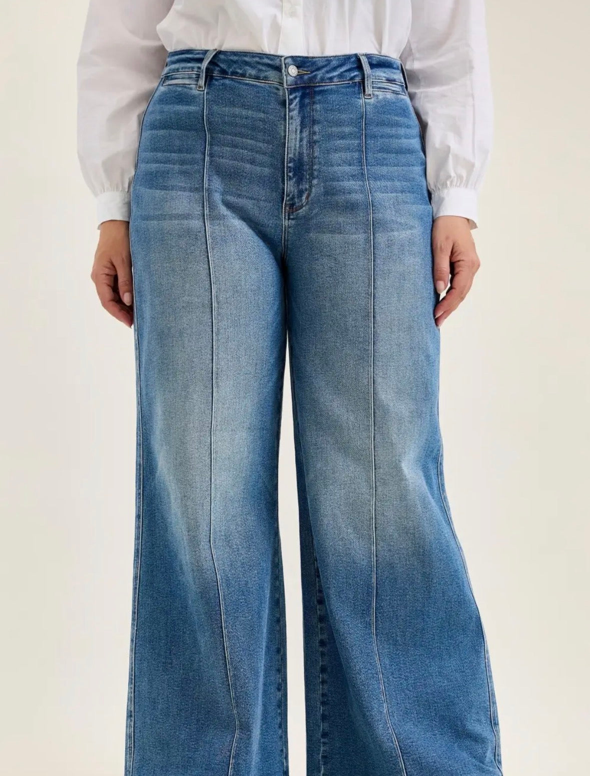 Tummy Control High Waisted JB Palazzo Jeans