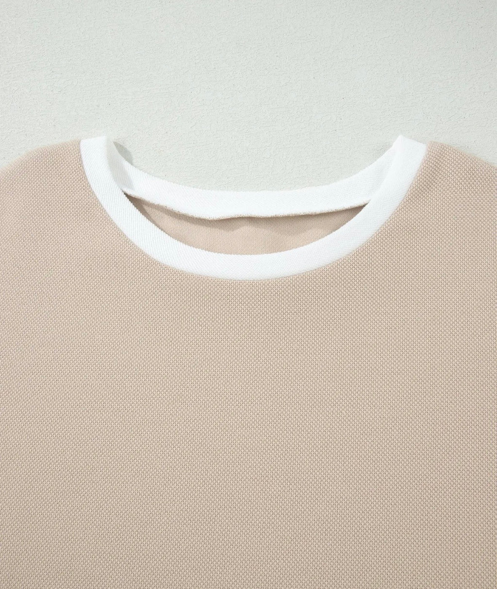 Colorblock Patchwork Tee & Short Set