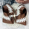 Football Texas Size Hair Bow