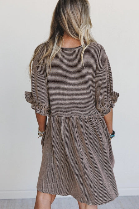 Open Sky Dress - Camel
