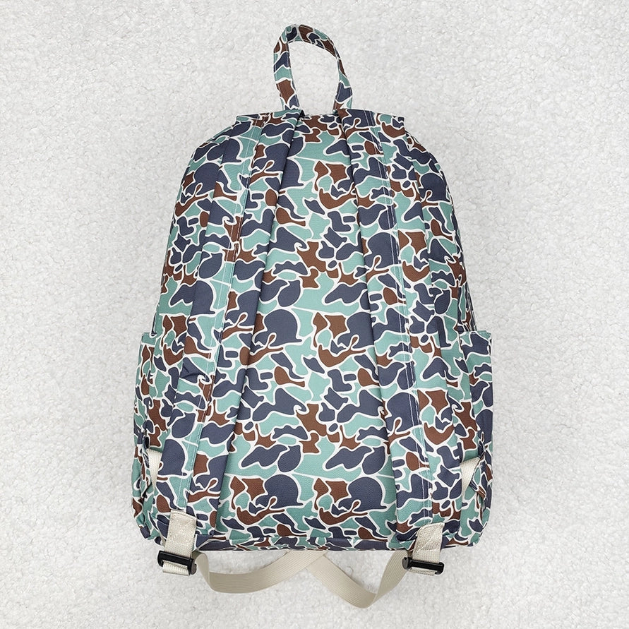Boy's Camo Ducks Backpack and Lunch Box