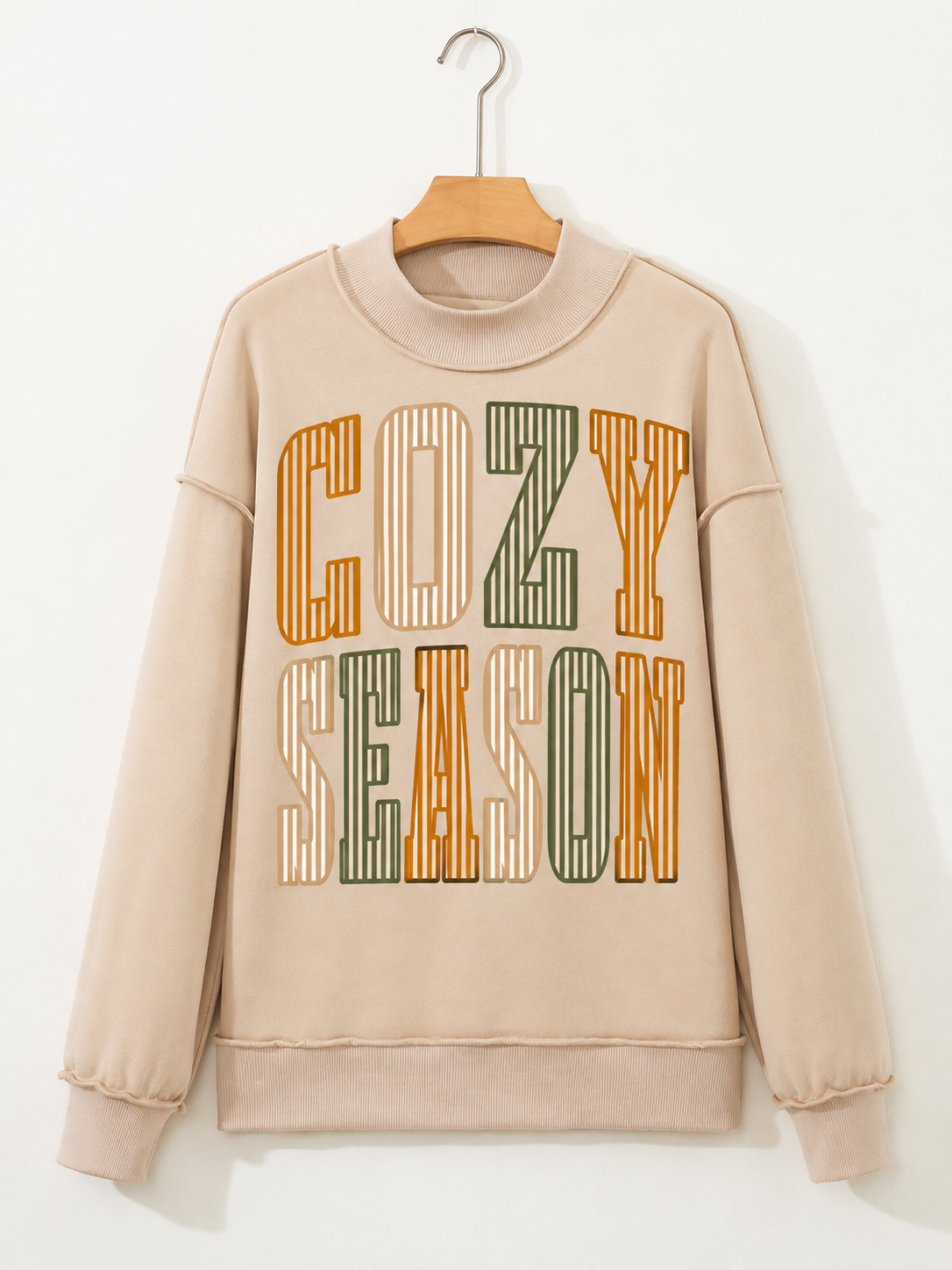 Cozy Season Mock Neck Sweatshirt