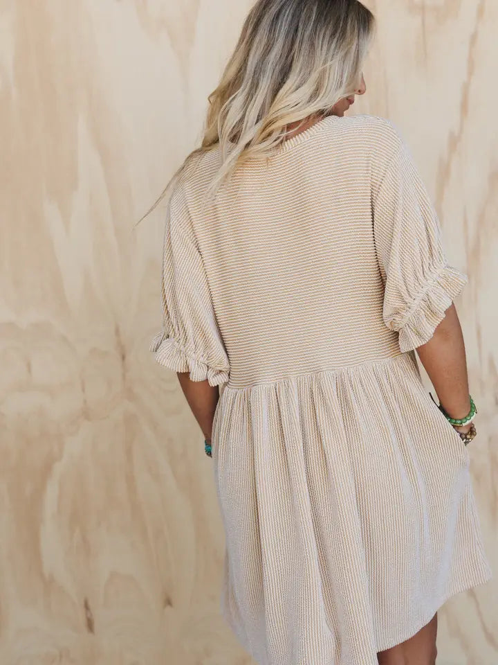 Open Sky Dress - Canary