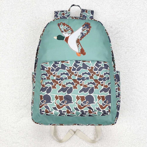 Boy's Camo Ducks Backpack and Lunch Box