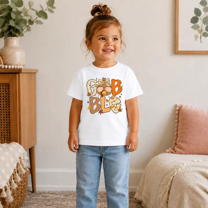 Gobble Gobble Thanksgiving | Gildan Toddler & Youth Tee