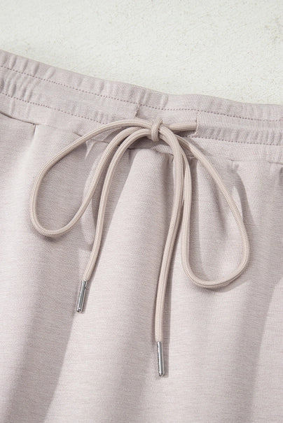 Ava Pullover Drawstring Mini Skirt