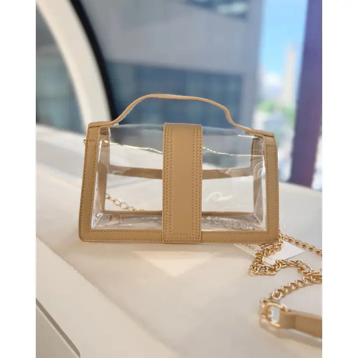 Grace Clear Bag Nude