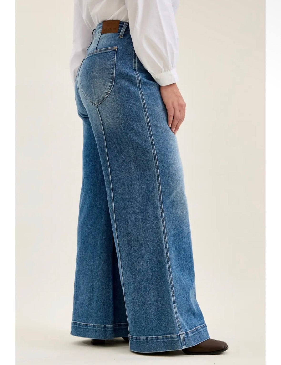 Tummy Control High Waisted JB Palazzo Jeans