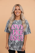Love Like Jesus Camo Woodland Tee