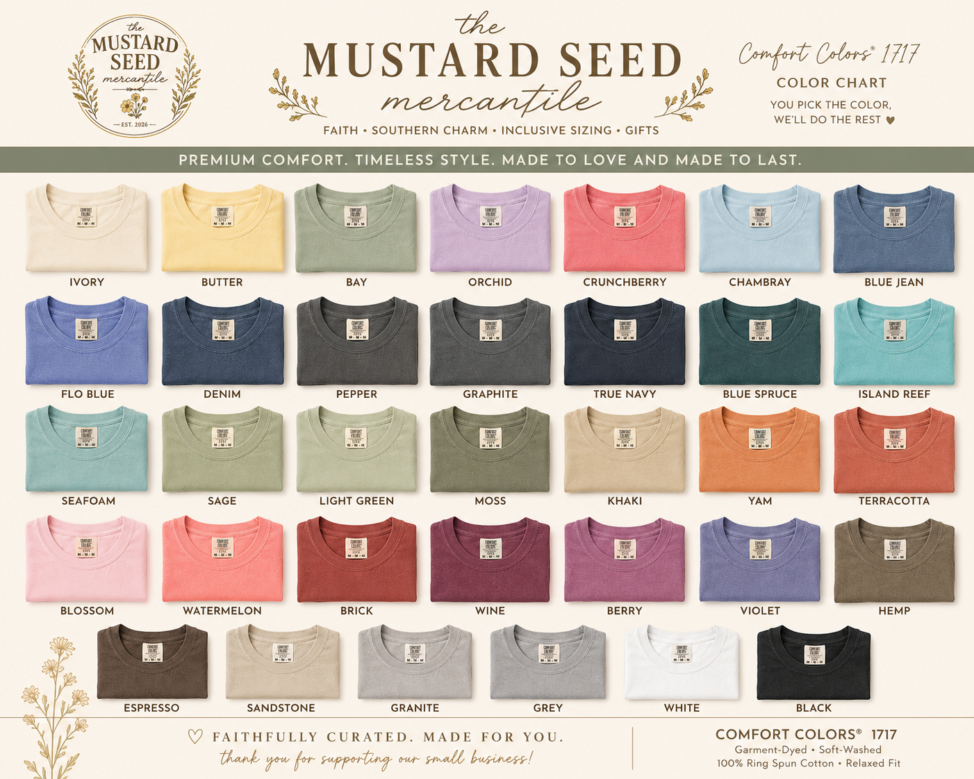 Mustard Seed Merc Merch T-Shirt