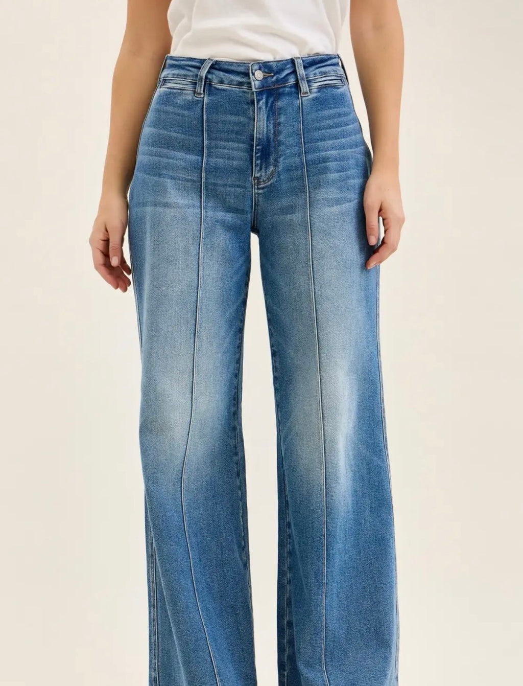 Tummy Control High Waisted JB Palazzo Jeans