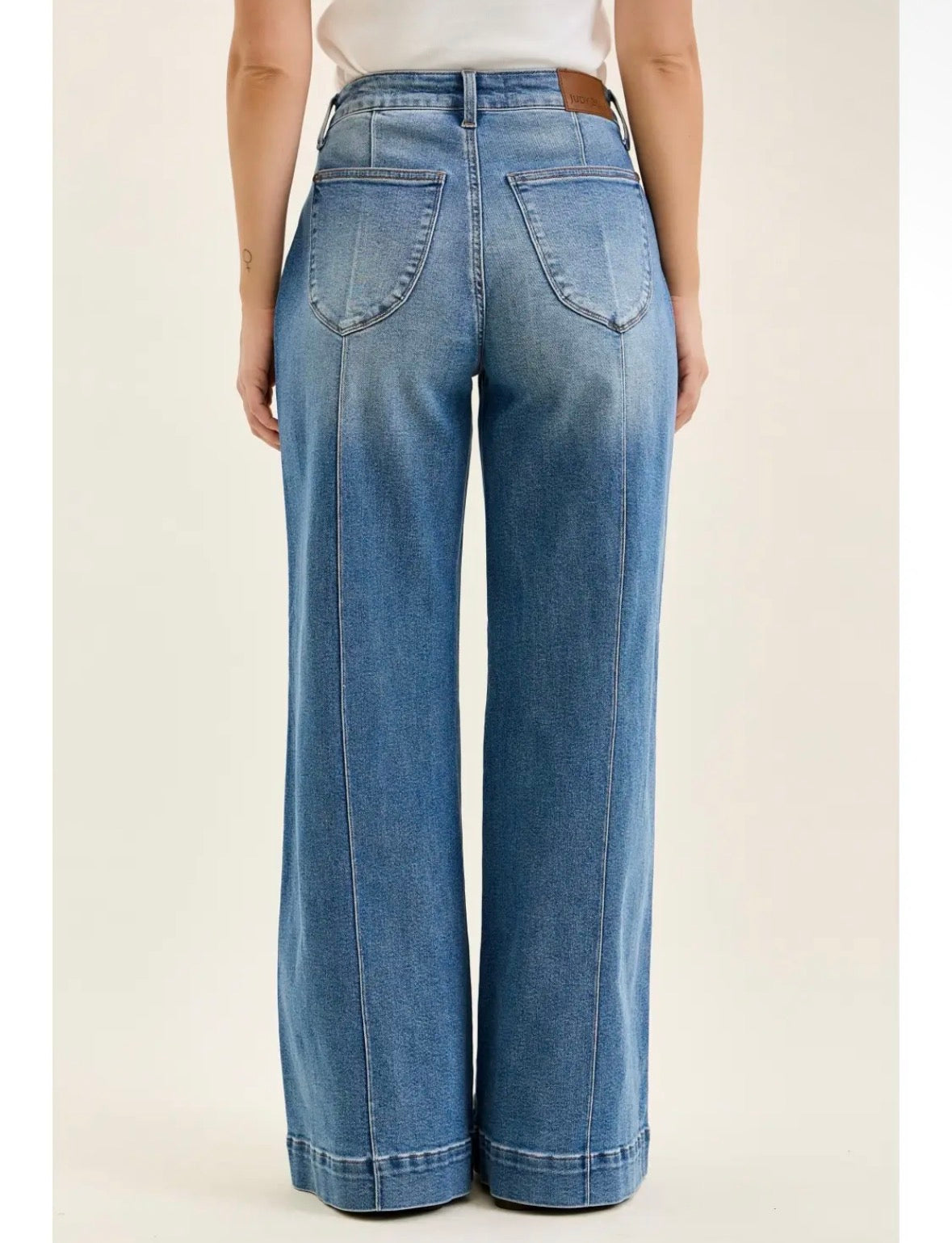Tummy Control High Waisted JB Palazzo Jeans