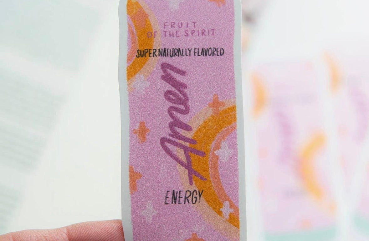 Amen Energy Vinyl Sticker
