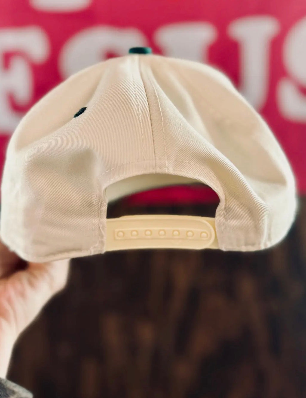 Jesus Saves, I Spend Embroidered Hat