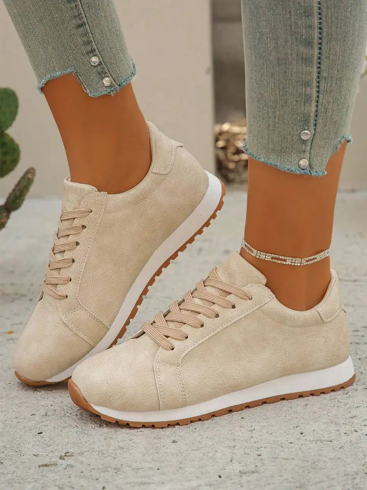 Wren Suede Lace Up Sneakers