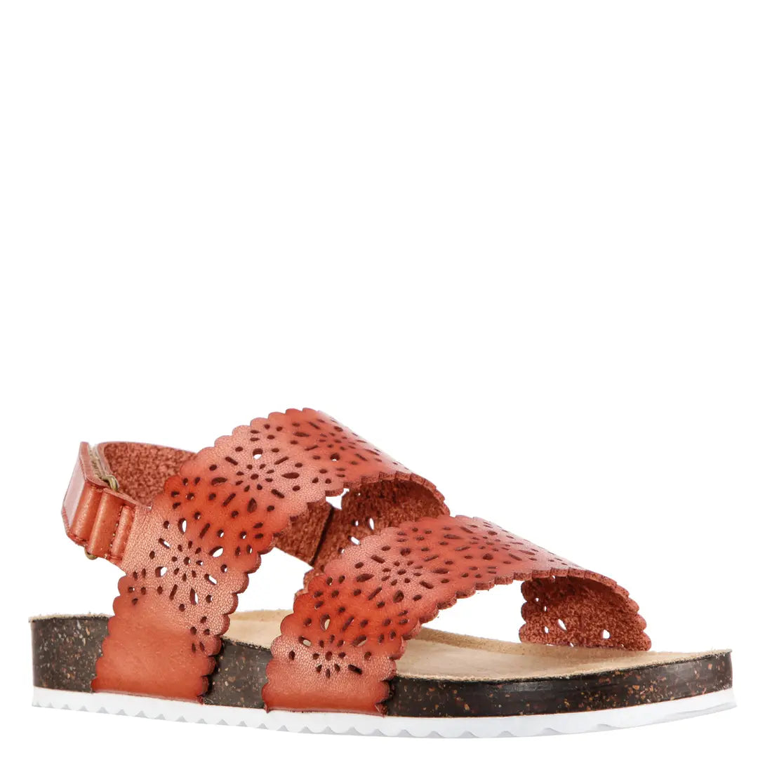 Girl's Perforated Sandal