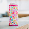 Groovy Flowers Tall Can Cooler