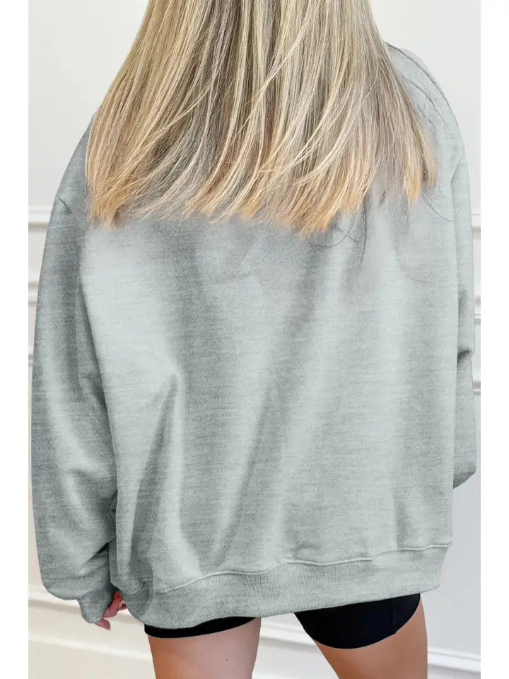 Mallard Duck Camouflage Mock Neck Sweatshirt