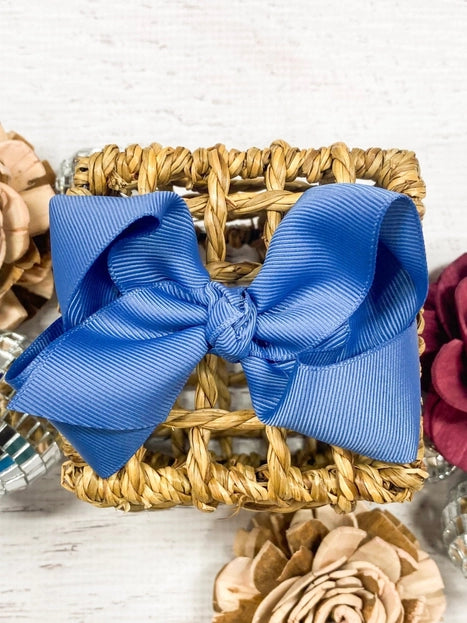 4" Essential Grosgrain Hair Bow | Clip