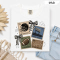 Game Day Stamps & Bows | Comfort Colors Graphic Tee