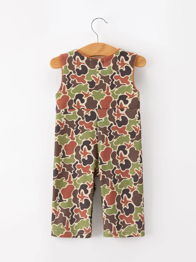 Duck Embroidered Camo Boy Jonjon