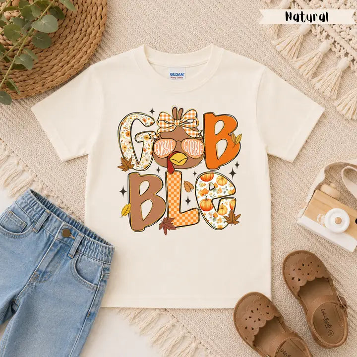 Gobble Gobble Thanksgiving | Gildan Toddler & Youth Tee