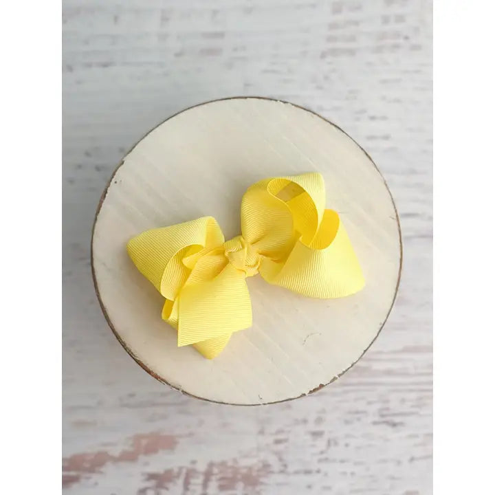 4" Essential Grosgrain Hair Bow | Clip