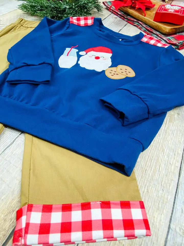 Milk N Cookies Boy's Pants Set