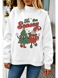 Tis' The Season Mock Neck Sweatshirt