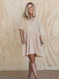 Open Sky Dress - Canary