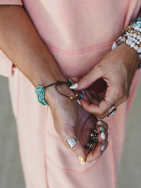Sea Treasure Bracelet - Turquoise