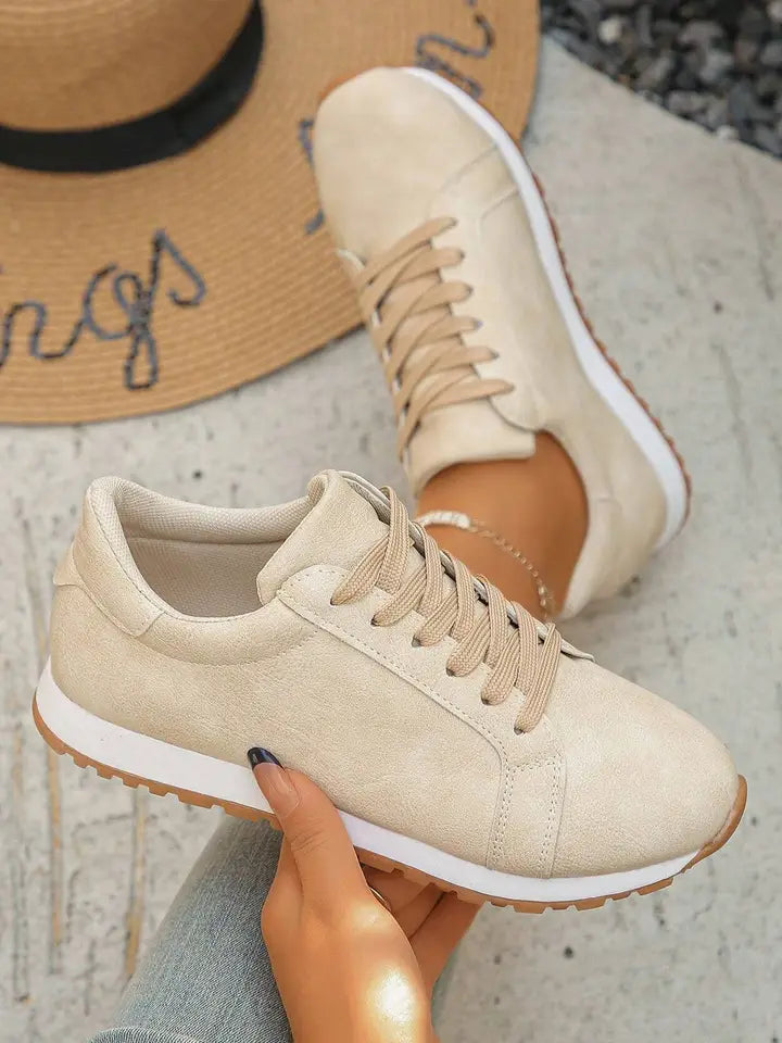 Wren Suede Lace Up Sneakers